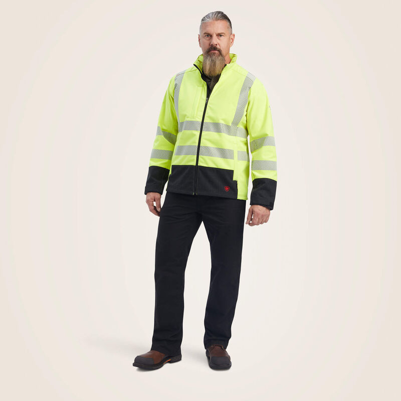 Closeout FR Vernon Hi-Vis Softshell Jacket - Ariat - Broberry ...
